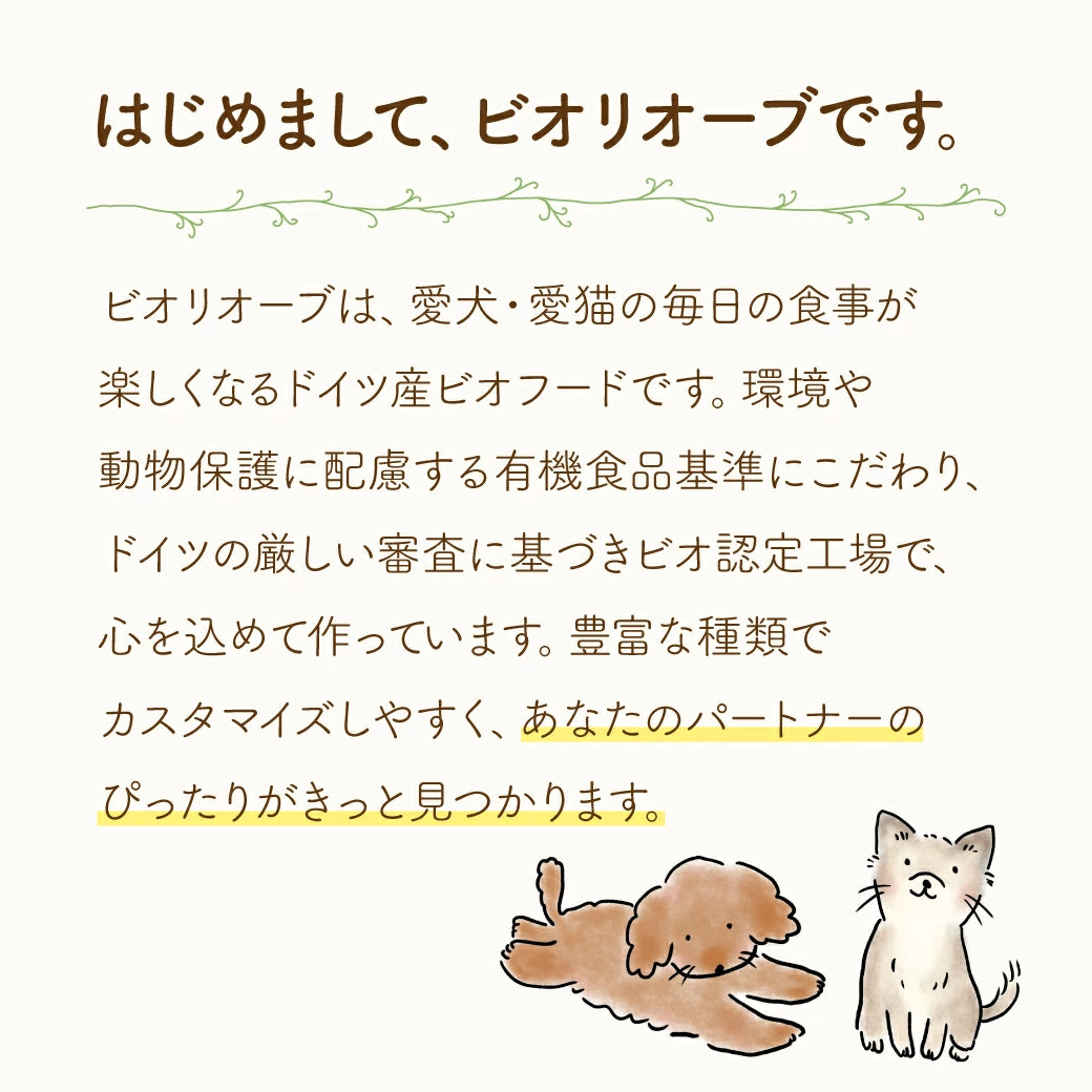 ビオリオーブ 選べるトッピング3種セット