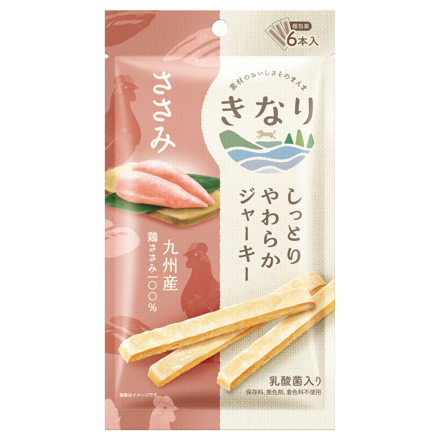 しっとりやわらかジャーキー ささみ