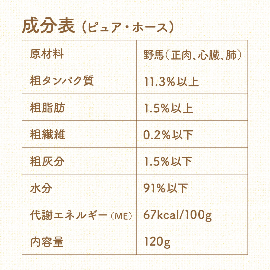 ビオリオーブ ピュア ホース